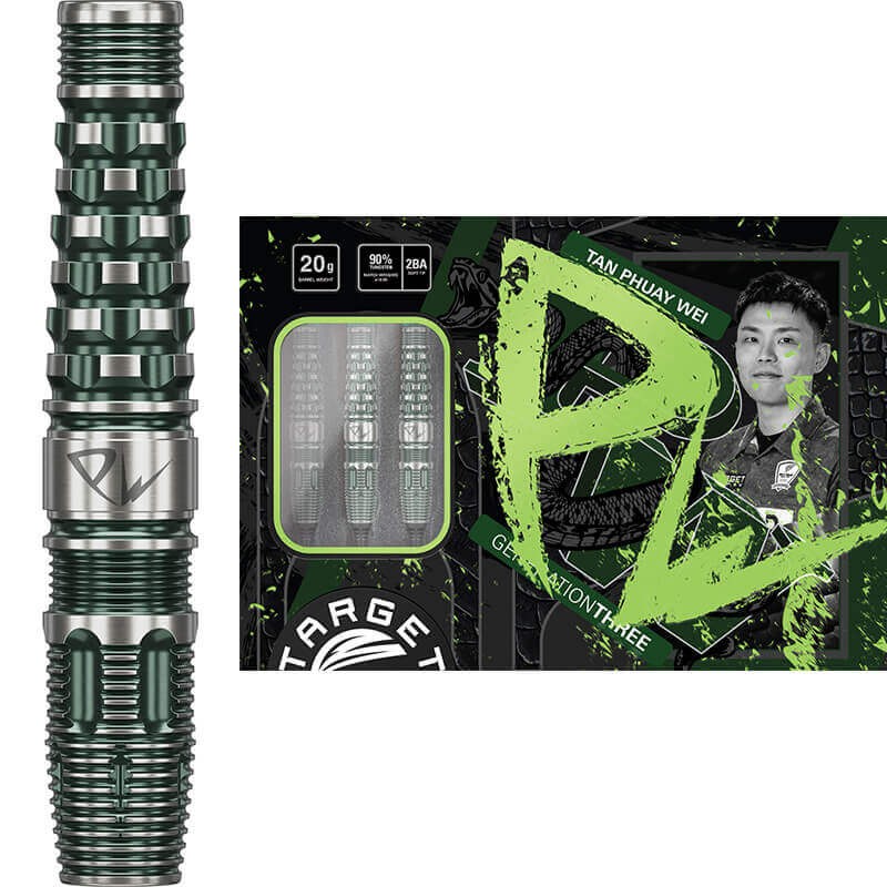 [Target] [PRIME PW3] [2BA] [19.0g] Darts Barrel