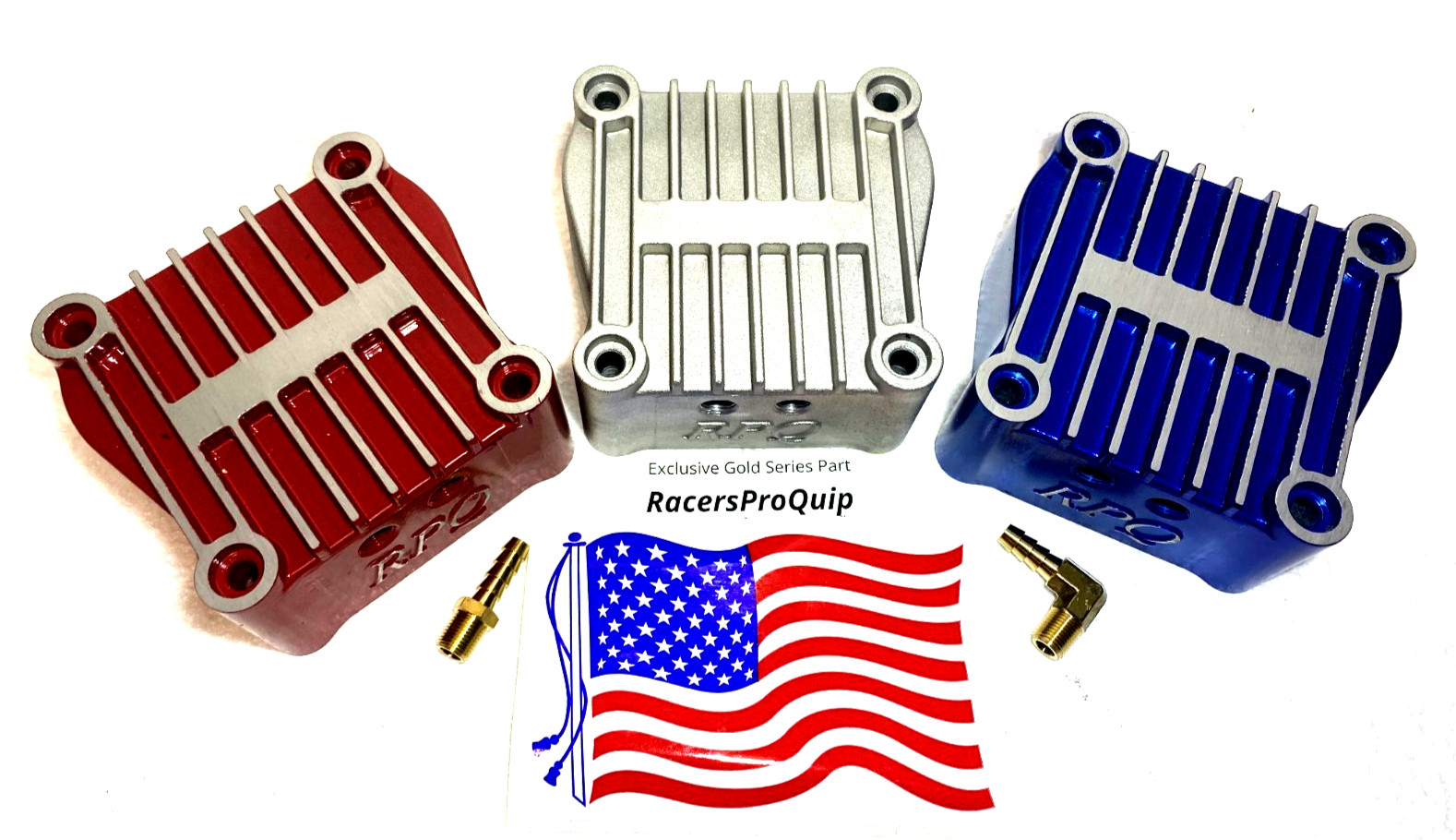 Predator 212-224cc Valve cover Non-Hemi Hot-Rod Aluminum "Fins" 24hrship USA