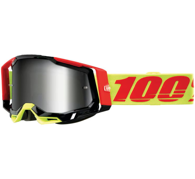 100% Racecraft 2 Wiz Goggles OSFM 50010-00010 2601-3083 5632-2021-00