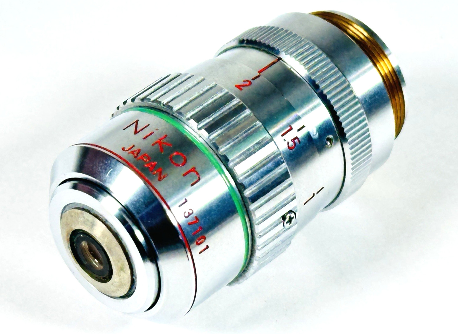 Nikon 20/0.4 DL Ph2 Phase Contrast w Correction Microscope Objective 20x