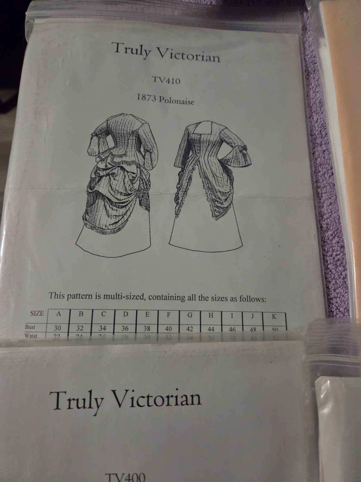 truly victorian sewing patterns Patterns Cut 4 to choose from