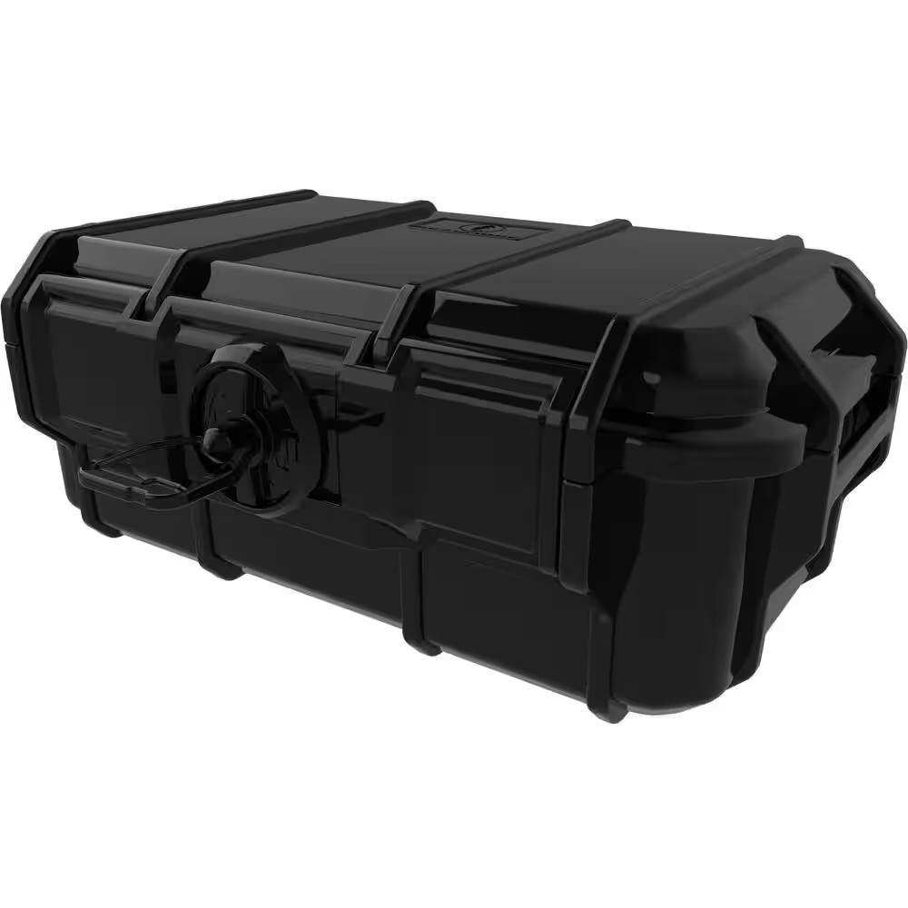 5.8 In. Black Watertight Tool Case