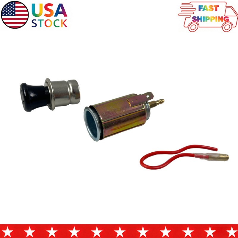 DC 12V Car Auto Cigarette Lighter Replacement Plug & Socket Assembly Set N469