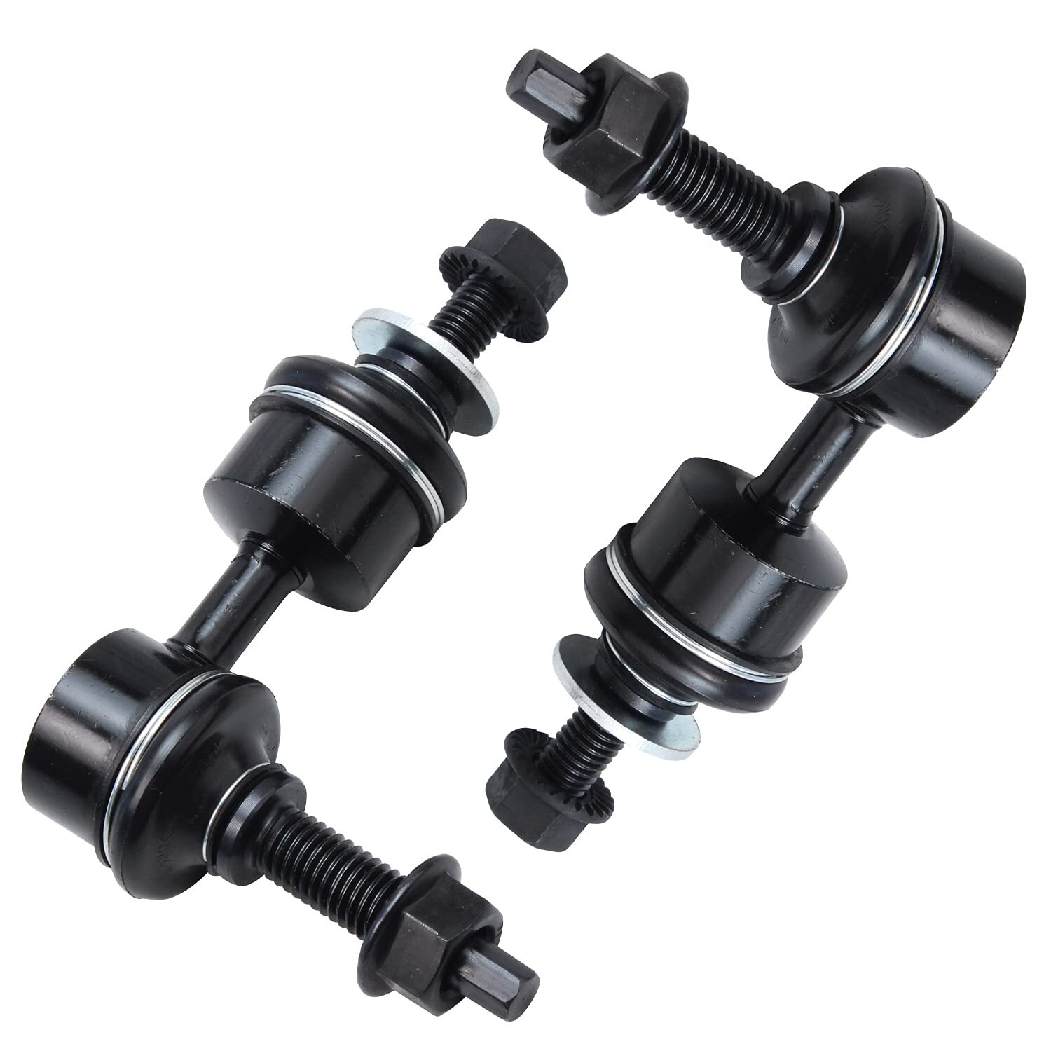 Front Struts w/ Coil Spring + Rear Shock + Sway Bars for 2012 2013 Ford Focus