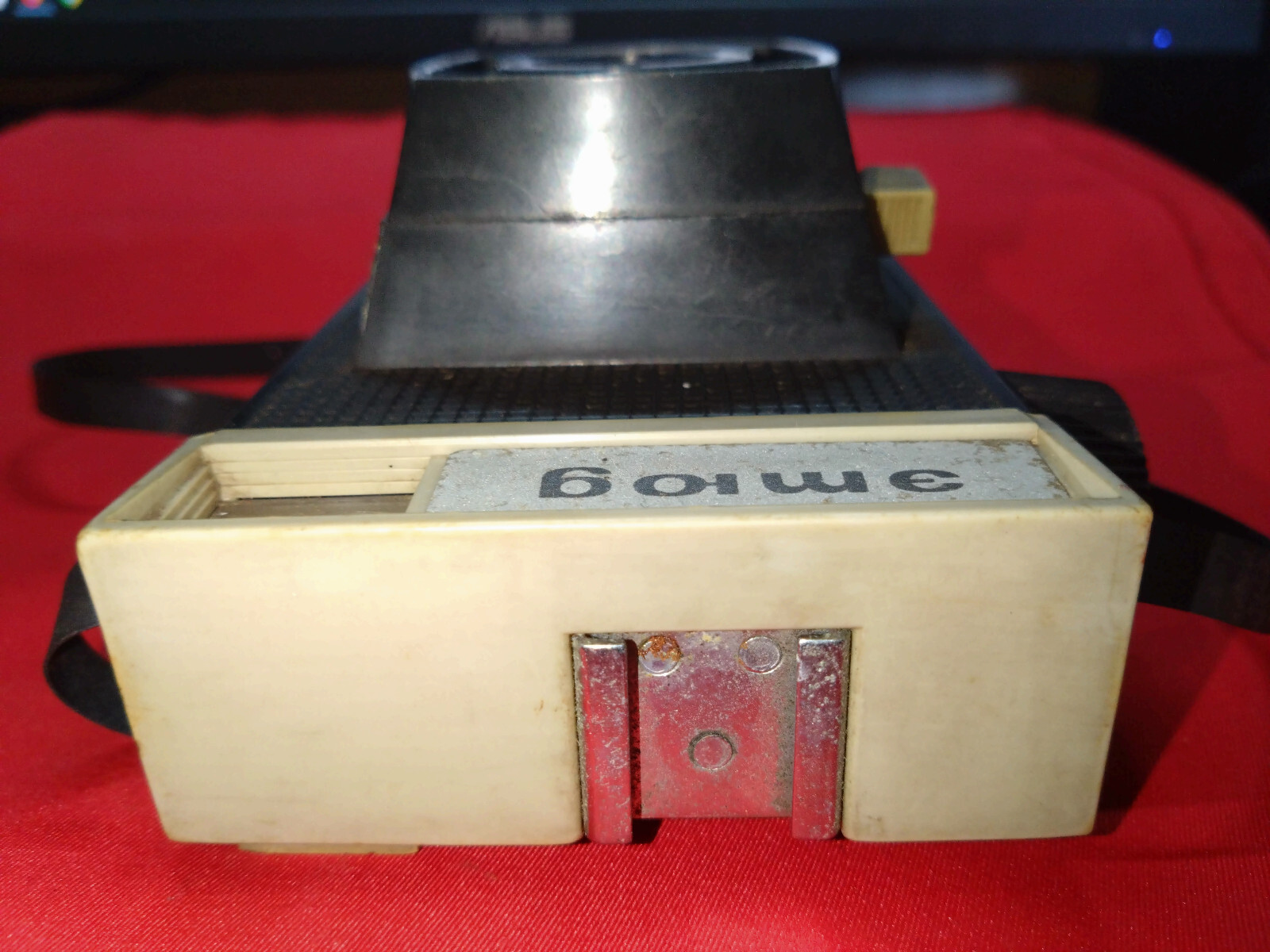 soviet vintage camera Etud single lens 9/75 mm