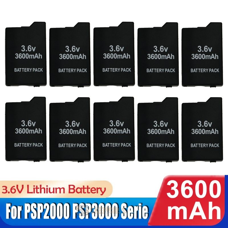 Portable 3600mAh Rechargeable Replacement Battery for PSP Slim 2001 2000 3000