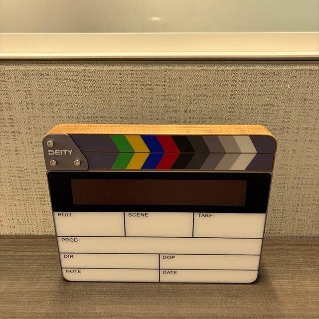 USED Deity TC-SL1 Wireless Bluetooth-Enabled Timecode Smart Clapper Slate