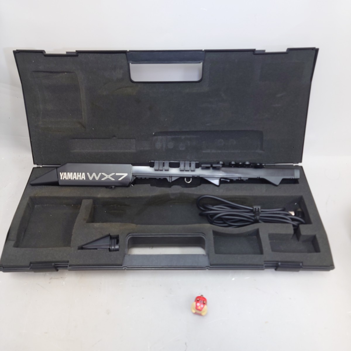 Yamaha WX7 Wind MIDI Controller Tested with Case and Cable No Battery Pack