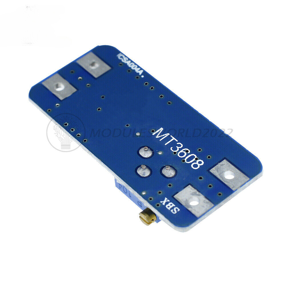 10PCS MT3608 DC-DC Step-Up Voltage Booster Module 2-24V Input to 5-28V 2A Output