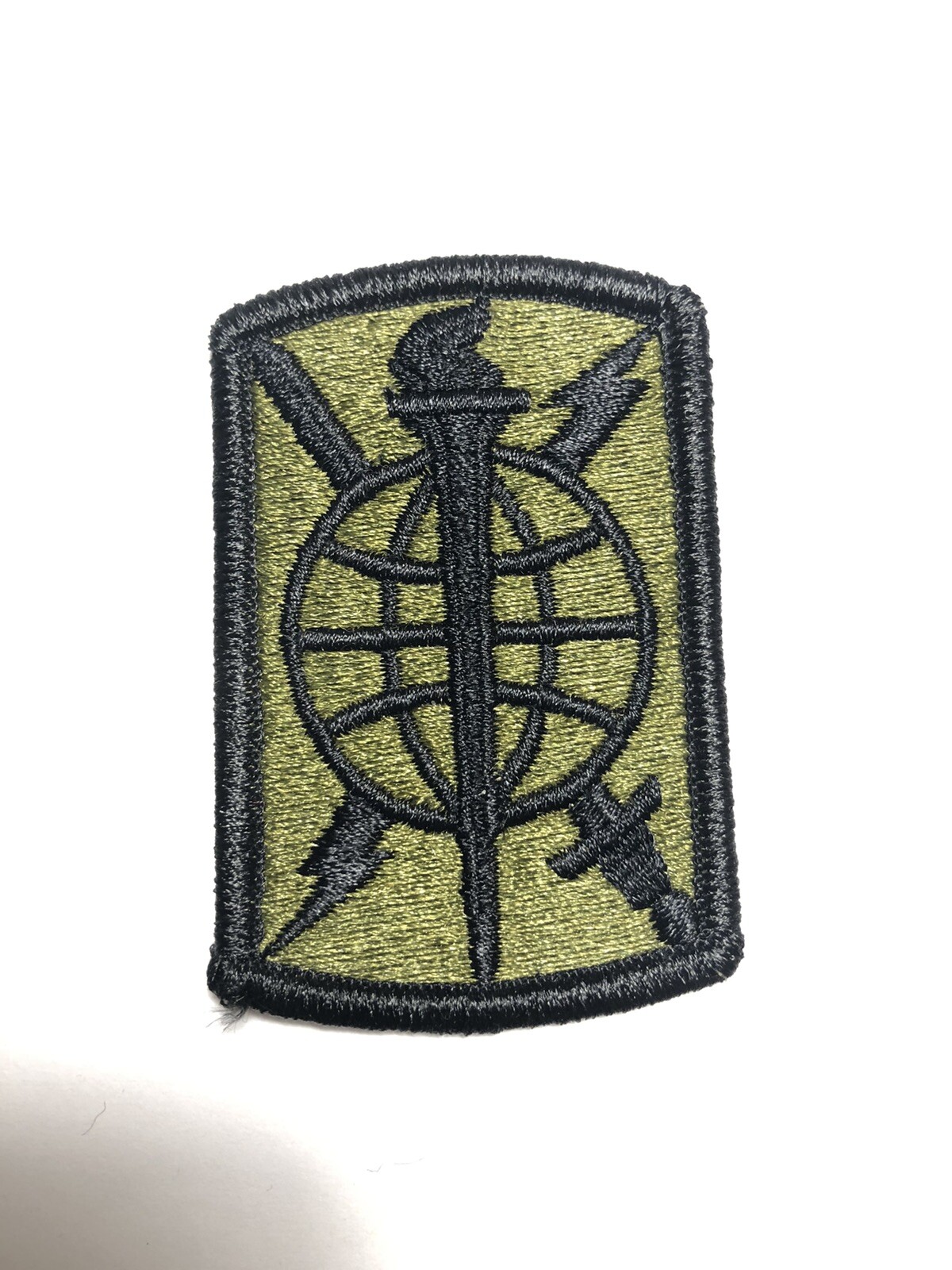 500th Military Intelligence Brigade Subdued U.S. Army Shoulder Patch Insignia
