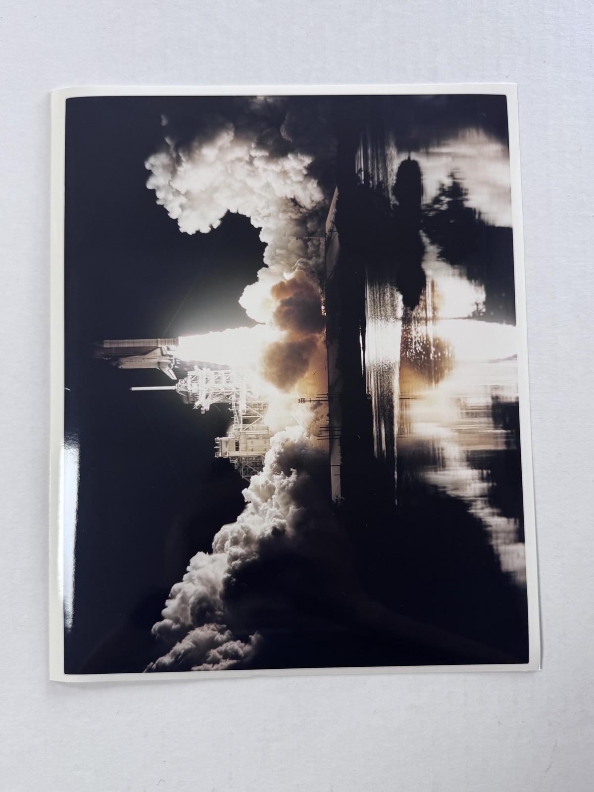 NASA STS-81 Atlantis Launch Before Sunrise Press Photo