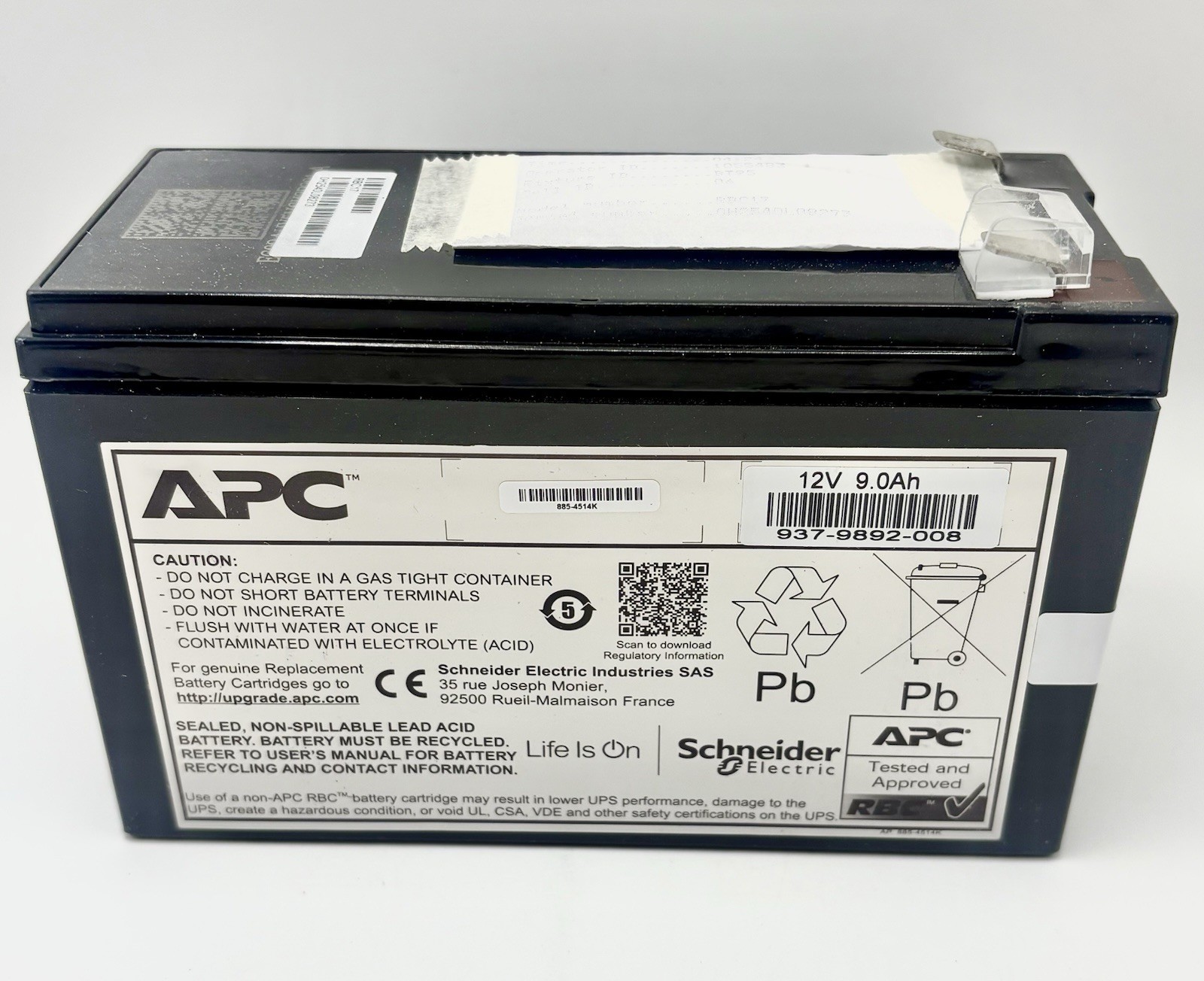 APC Replacement Battery Cartridge #17 (RBC17)