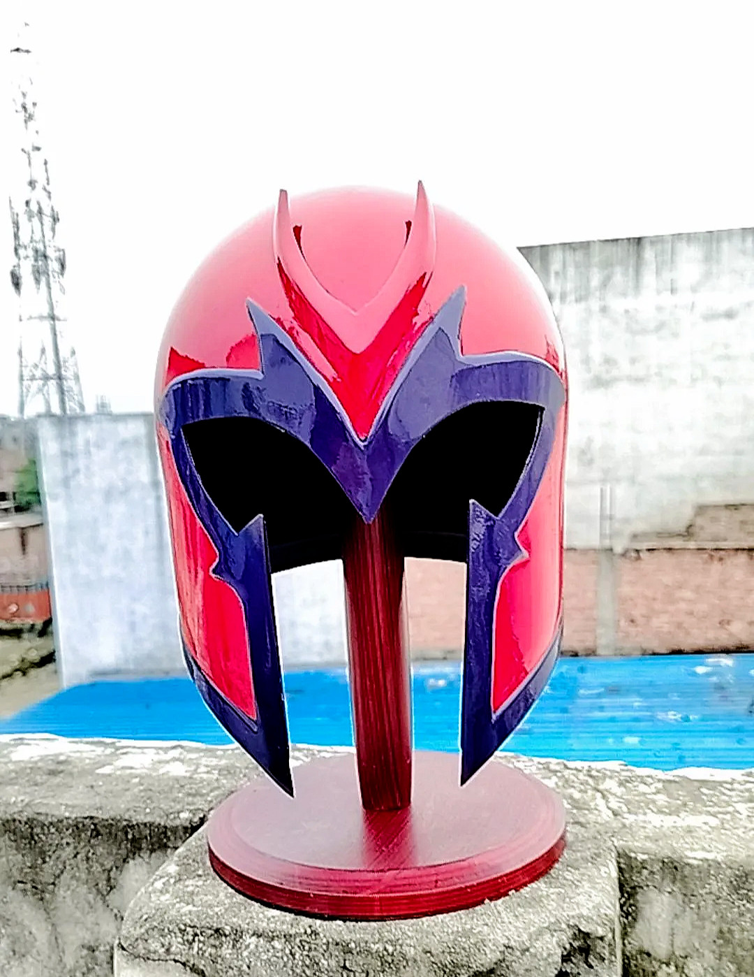 X-MEN MAGNETO MARVEL HELMET MAGNETO WEARABLE HELMET REPLICA HELMET