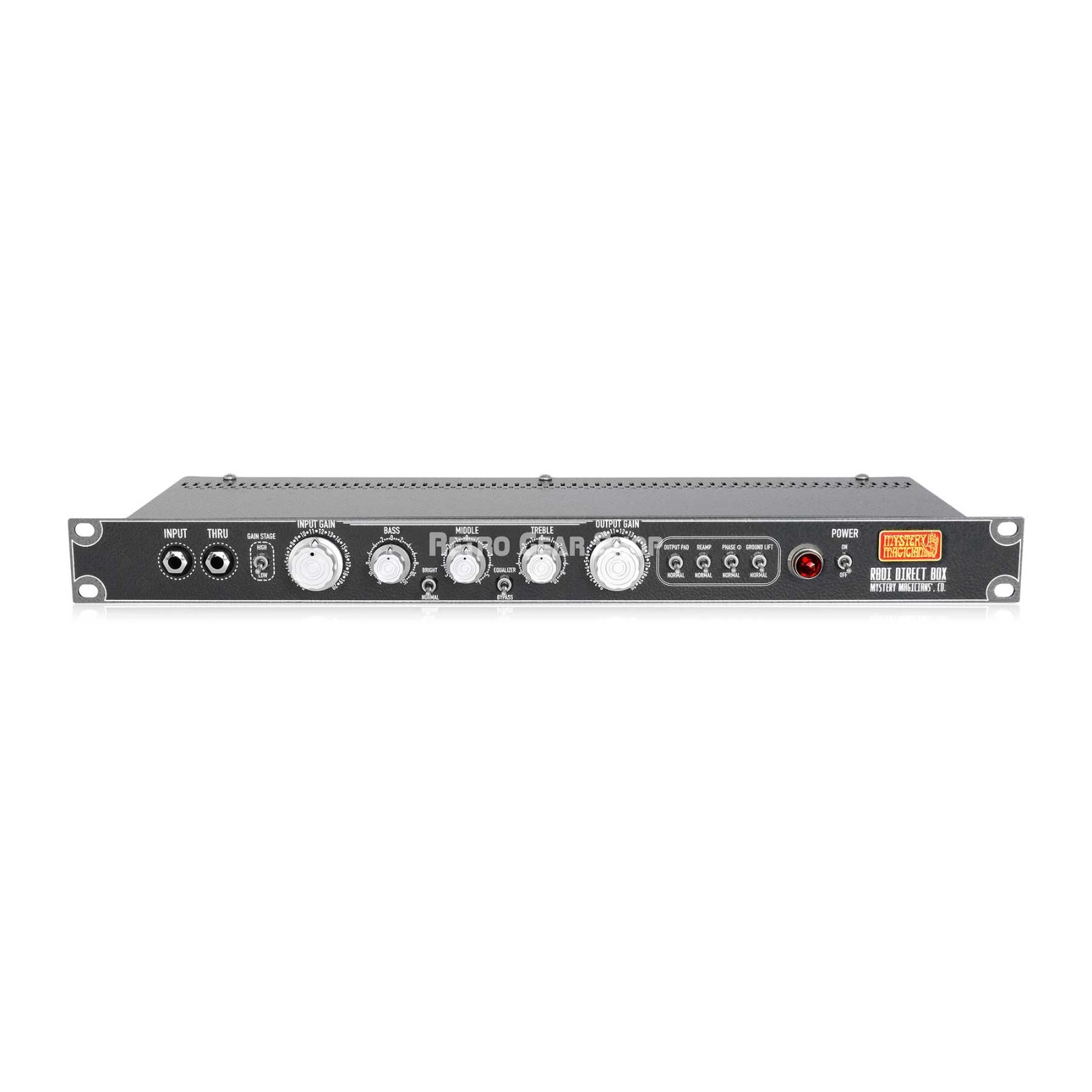 Mystery Magicians Company RBDI Tube Instrument Preamp and Re-Amper Direct Box