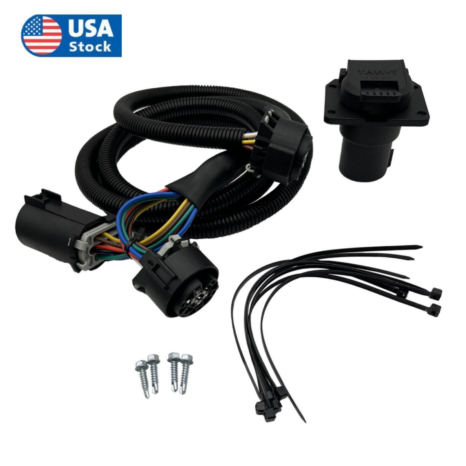 NEW 2017-2022 Ford Super Duty F250 - F550 In Bed Trailer Wiring Harness USA