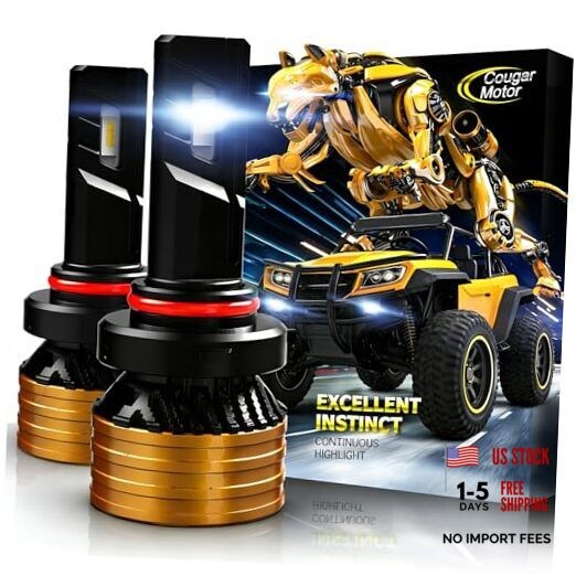 Auxiliary Fog Bulb with Silent Fan, 360-Degree Adjustable CANBUS Ready 90 05