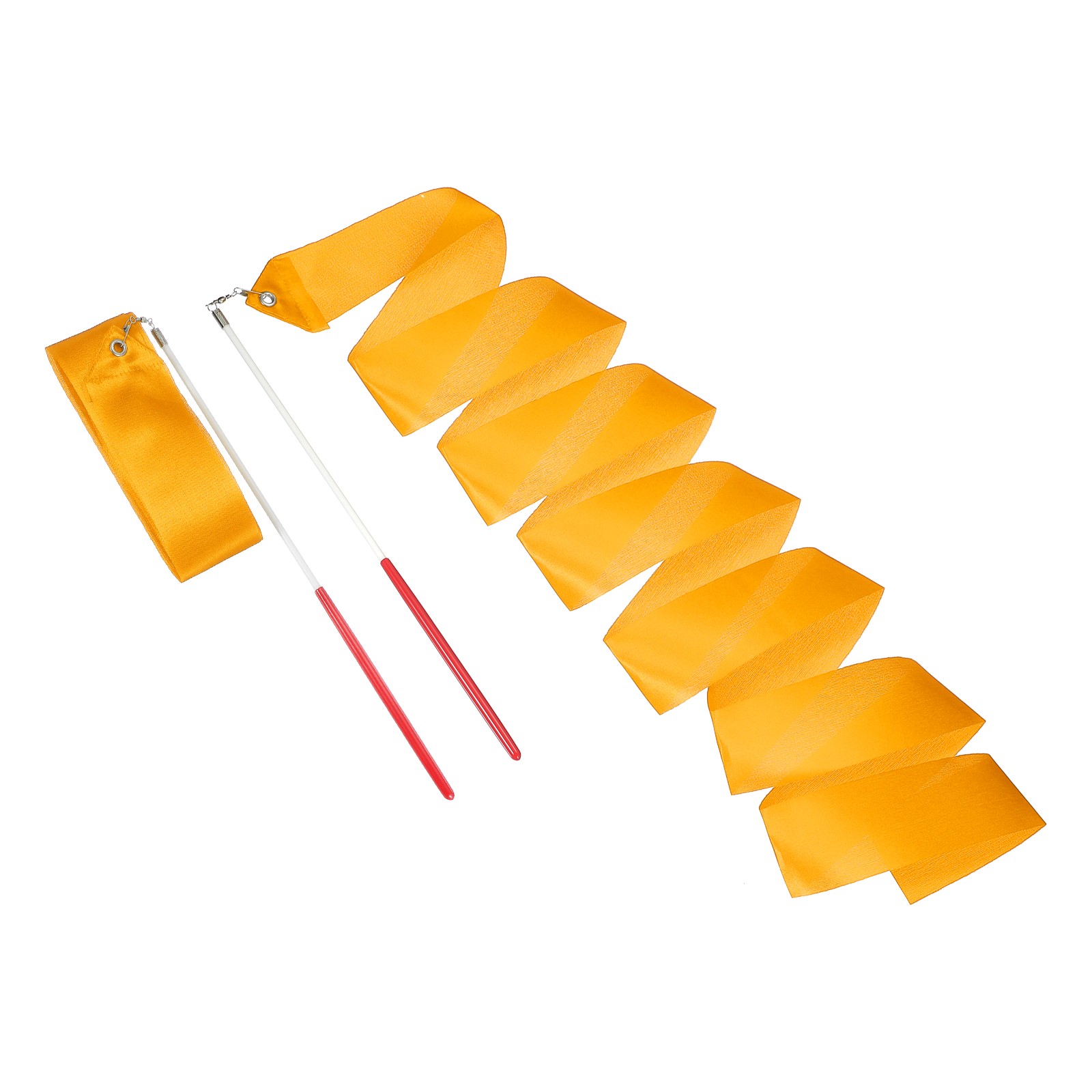 2 Tapes, 78.7\" with Rhythmic Gym Chopsticks, Bright Yellow
