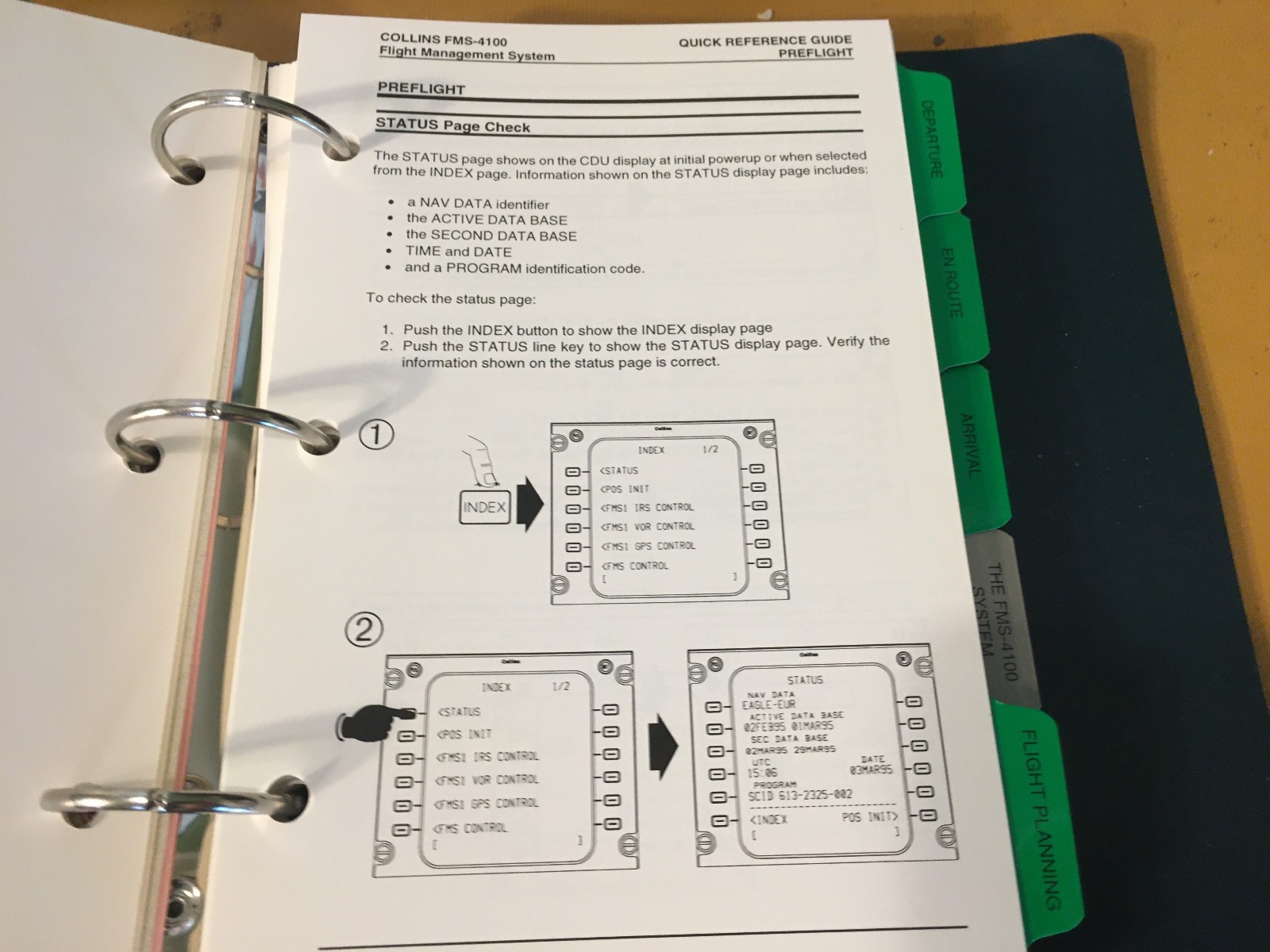 Collins FMS-4100 Flight Management System Pilot Guide