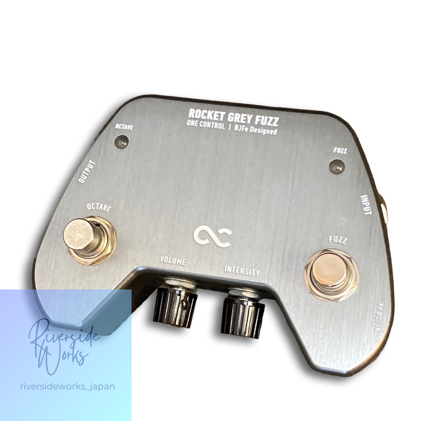 Used ONE CONTROL Rocket Grey Fuzz Effect Pedal