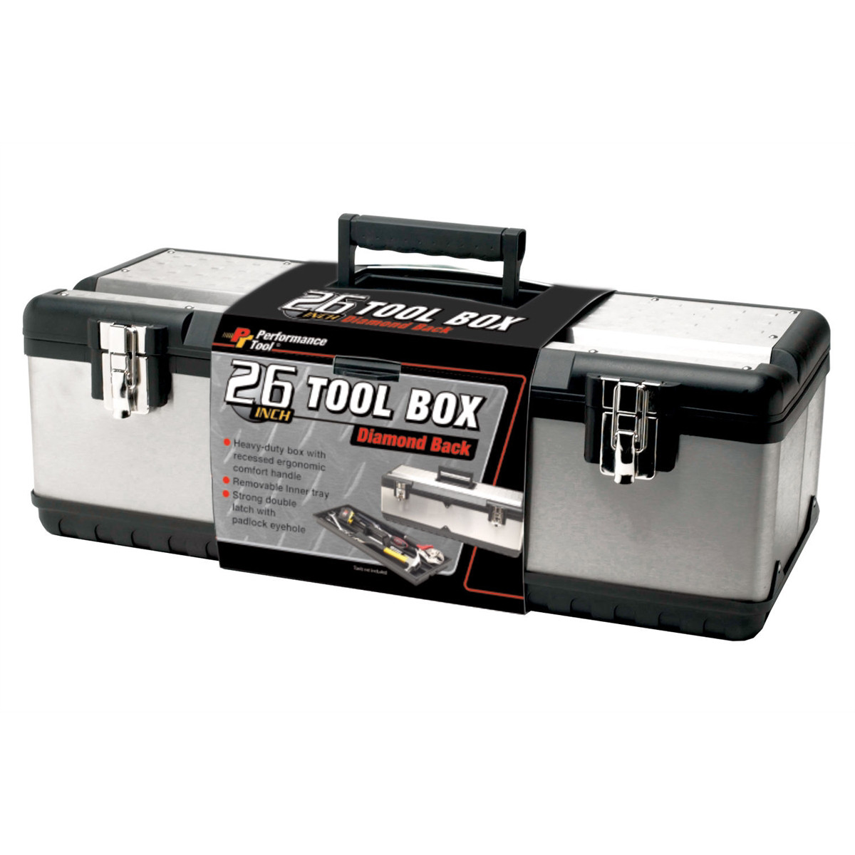 Wilmar Corp. / Performance Tool 26" Steel Tool Box