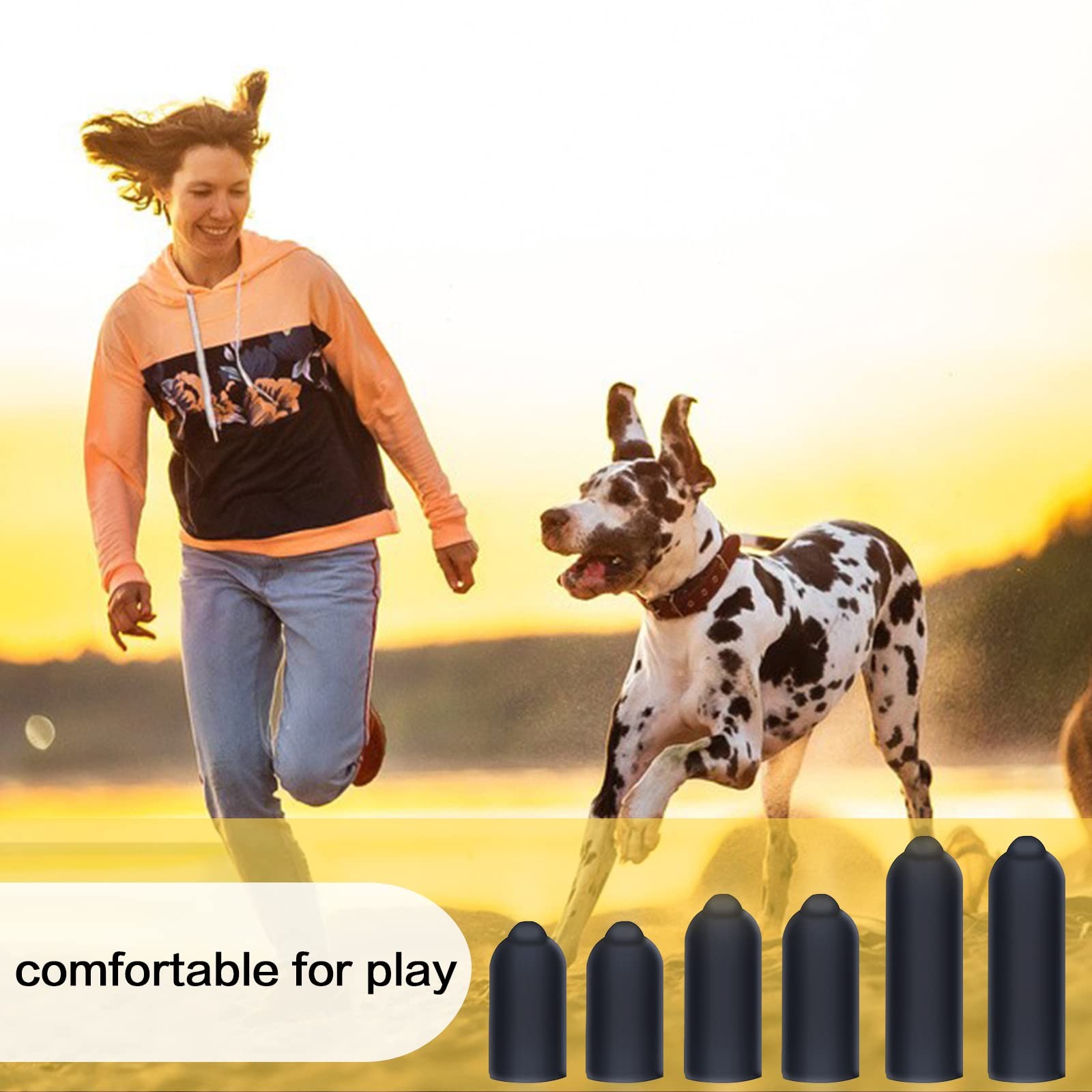 24 Pcs Dog Shock Collar Rubber Tips,training Collar Replacement Parts