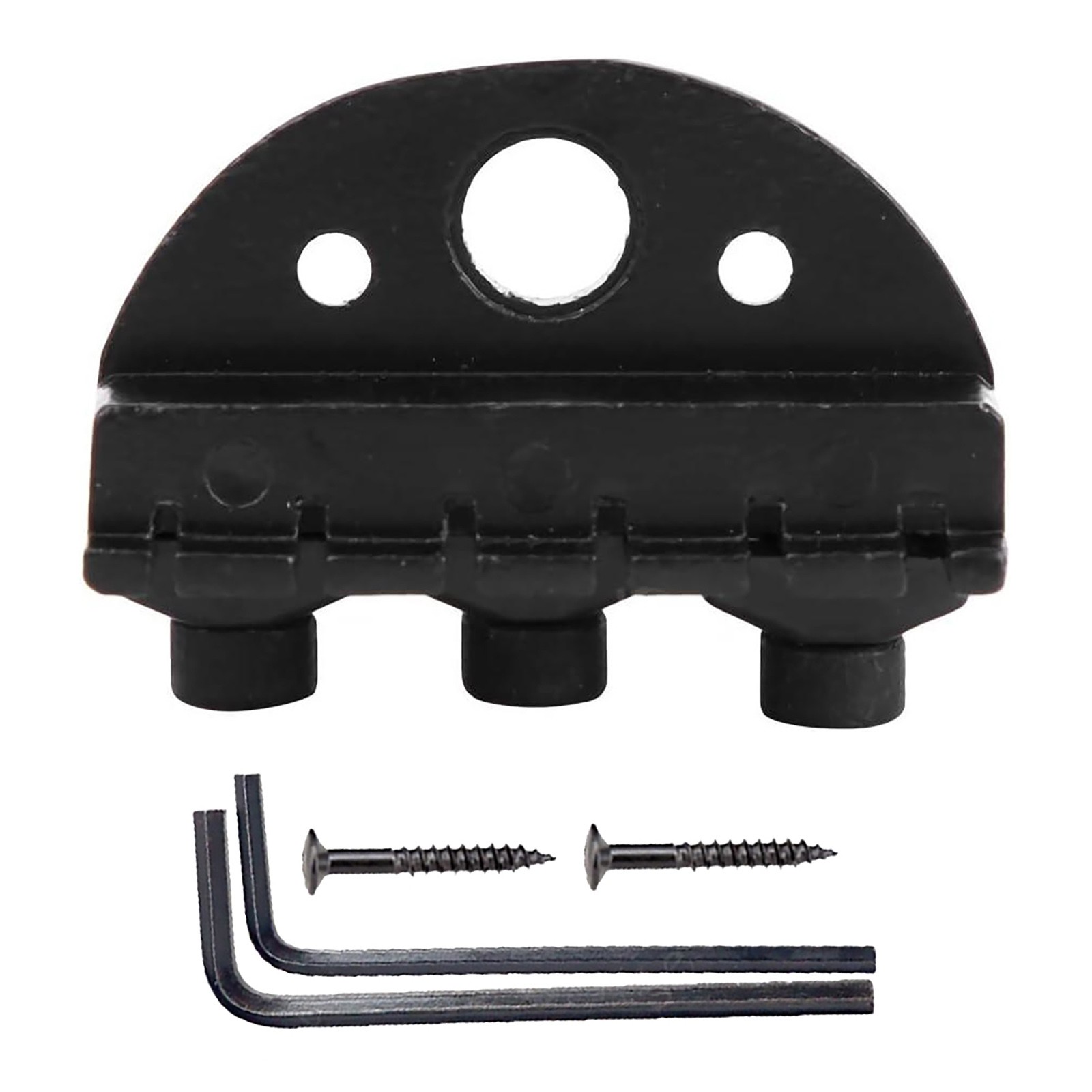 Replacement Hardware Lock Nut for Headless 6-String Guitar Black Zinc Alloy