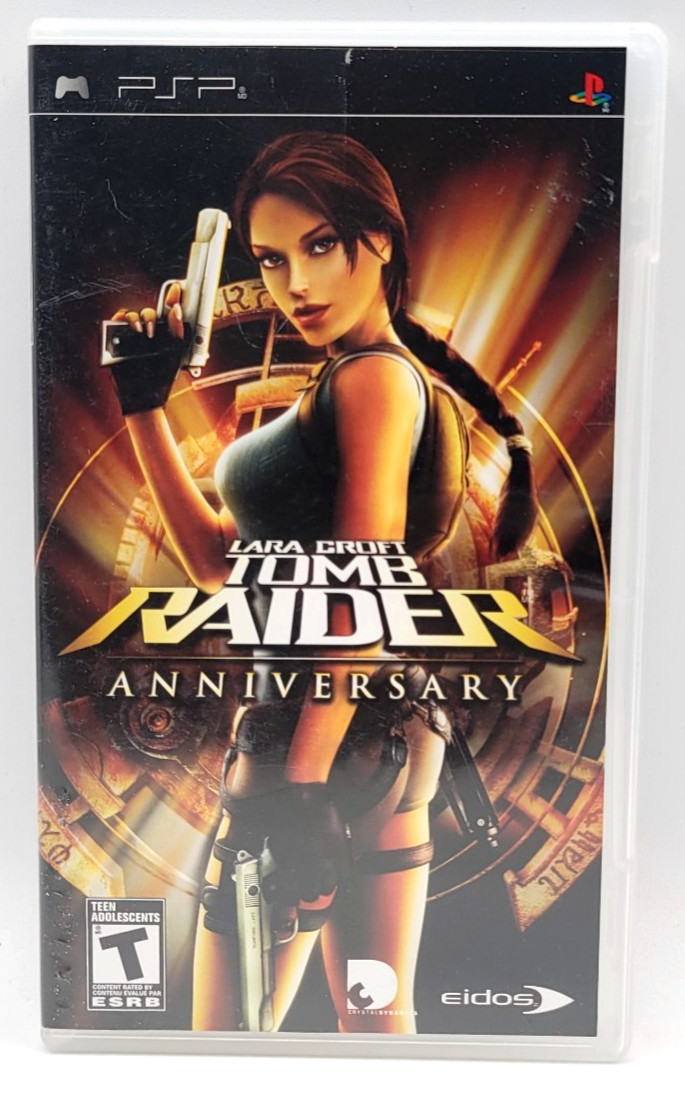 Lara Croft: Tomb Raider Anniversary (Sony PSP, 2007) CASE ONLY *NO GAME*