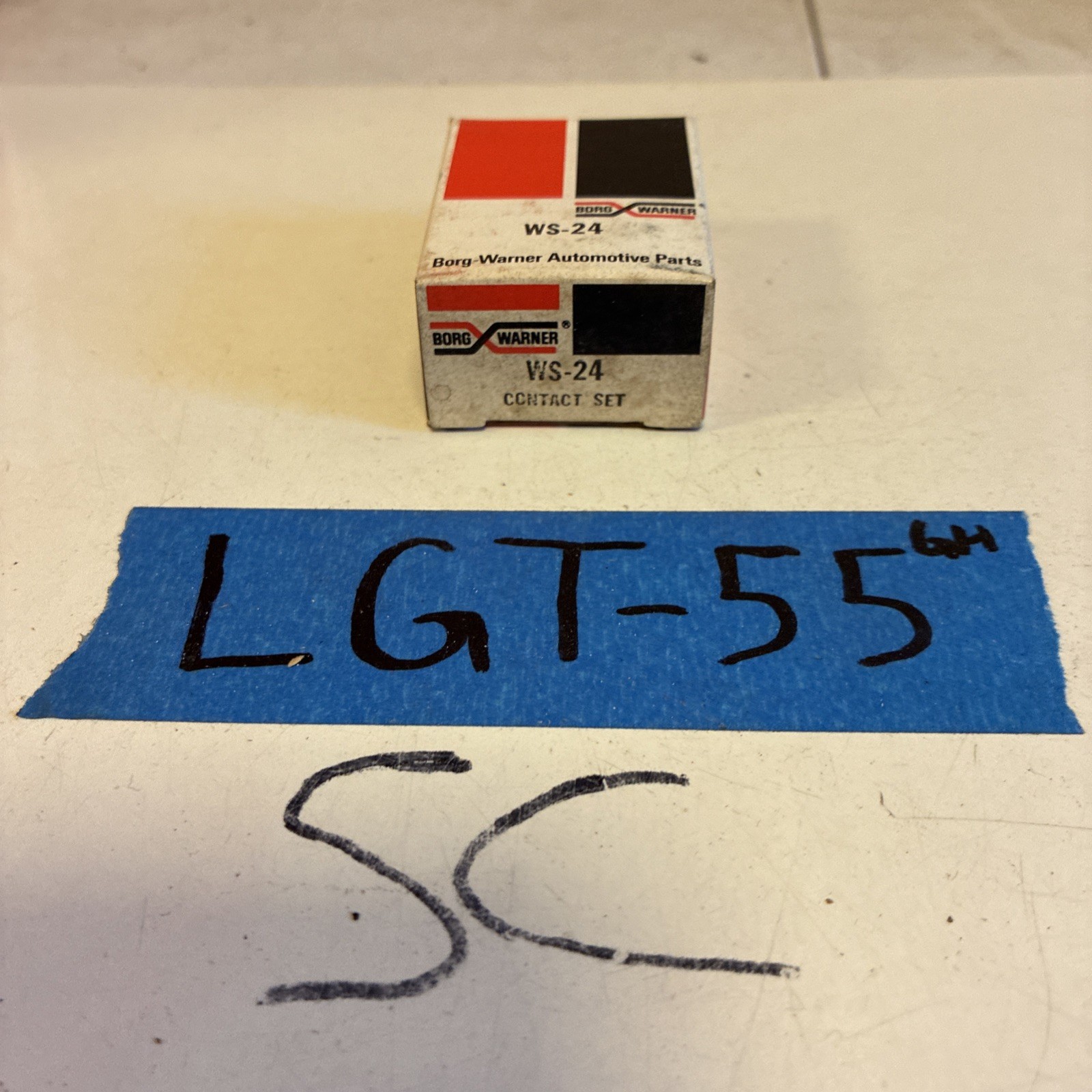 Borg Warner Ws-24 Contact Point Set NOS OEM Durable High Quality NOS Part