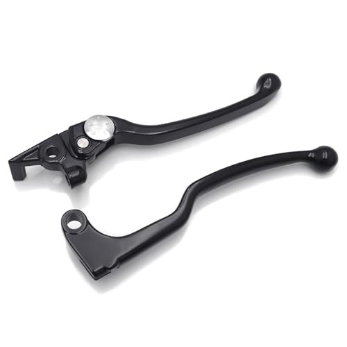 SKULL PIVOT- Motorcycle Brake Clutch Levers Adjustable Replacement Black