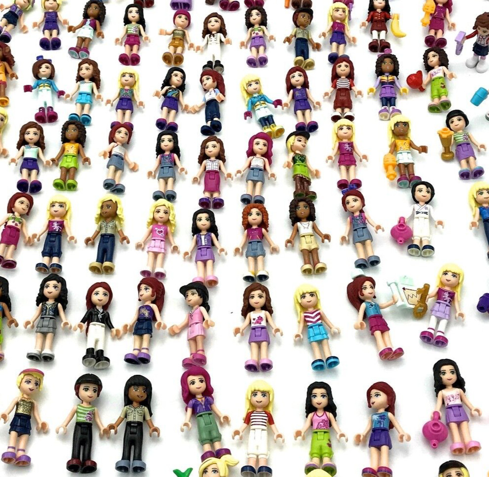 LEGO FRIENDS GIRL MINIFIGURE $2.25 PER FIGURE BUY 5 GET 1 FREE!