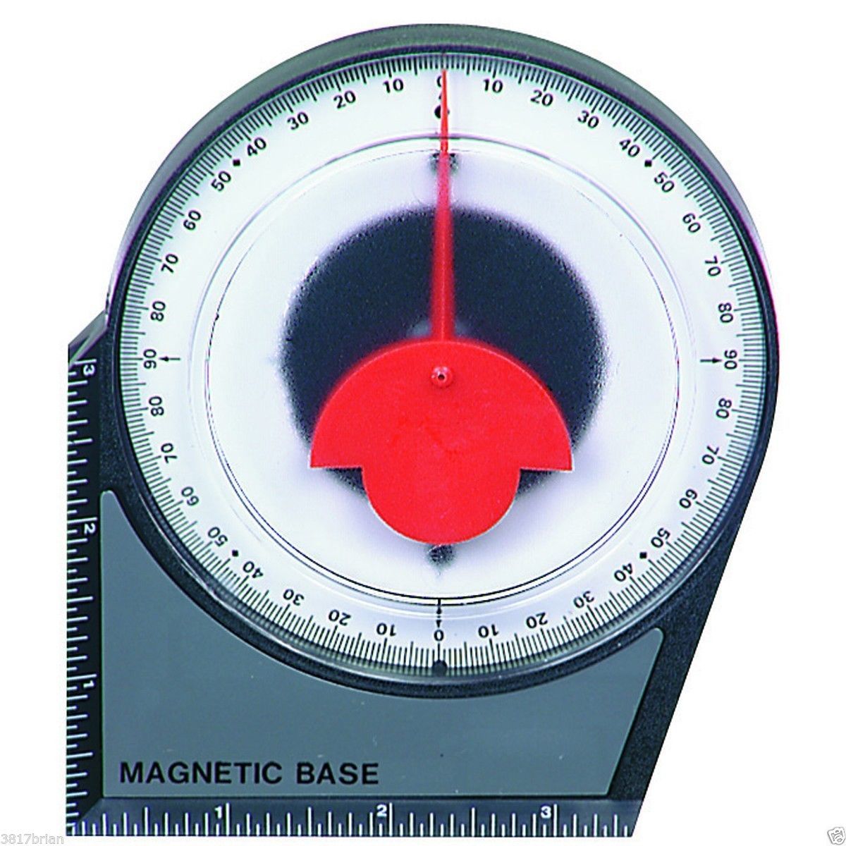LAVA AF-905 Magnetic Base Angle Finder with Conversion Chart Polycast