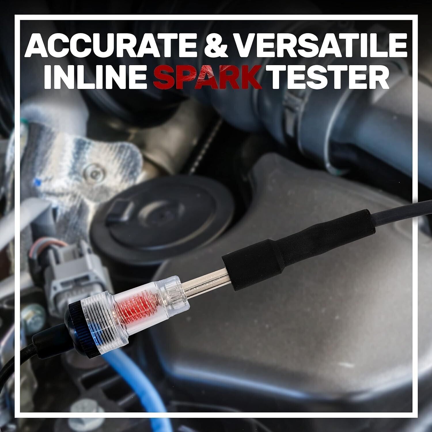Spark Plug Tester Ignition System Coil Engine In Line Auto Diagnostic Test Tools