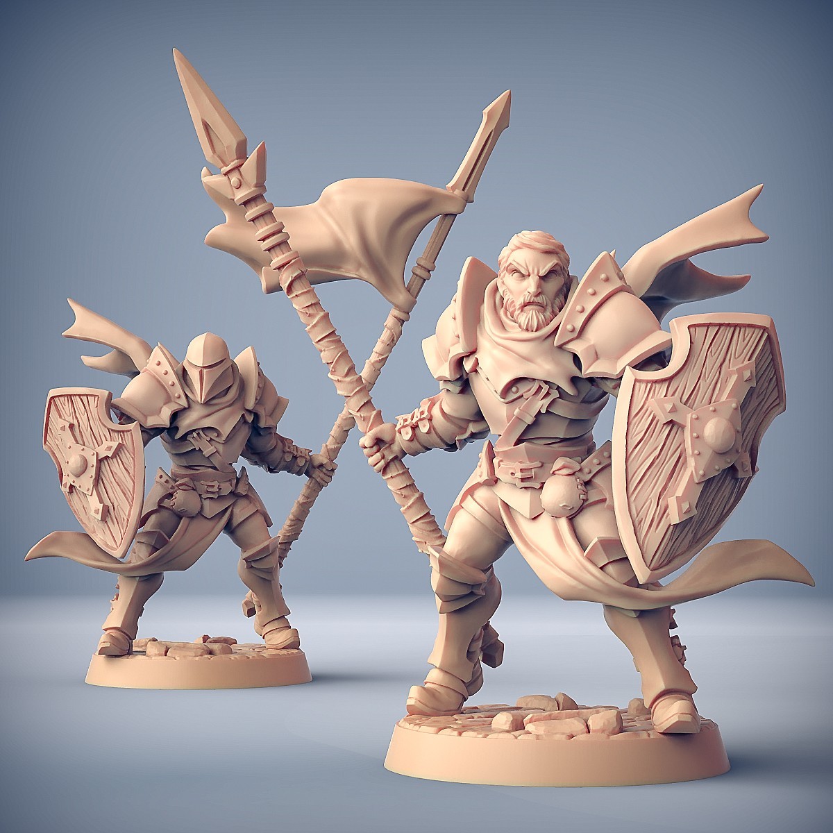 Fighters Guild Warriors - Modular Hands/Weapons - Artisan Guild - D&D 32mm