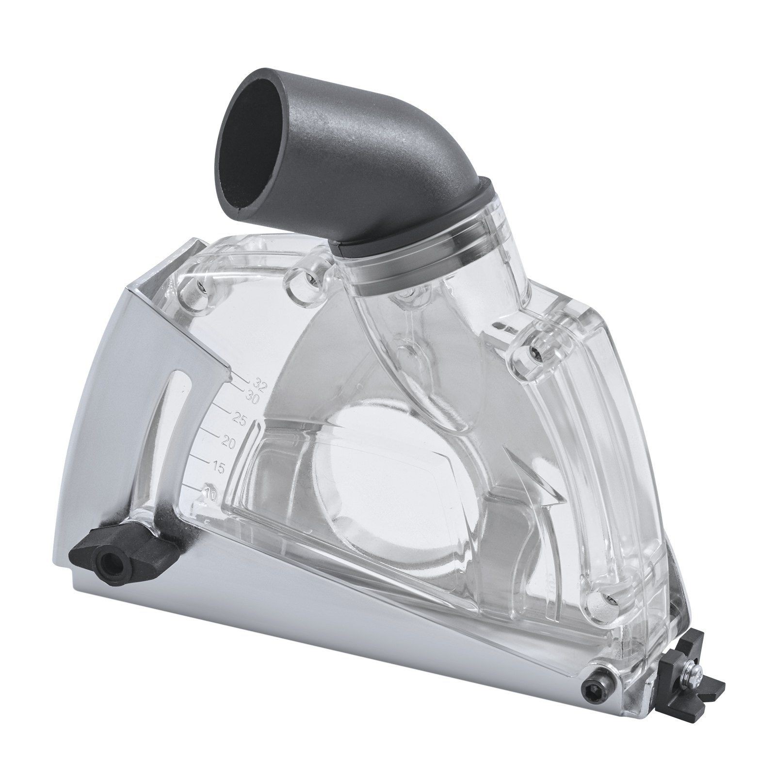 Multi-Fit Dust Shroud for 4-5in Grinder Platforms with 32mm Depth Stops