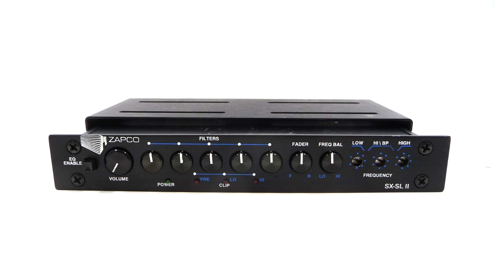 ZAPCO SX-SL II by Robert Zeff old school eq equalizer crossover xover preamp USA