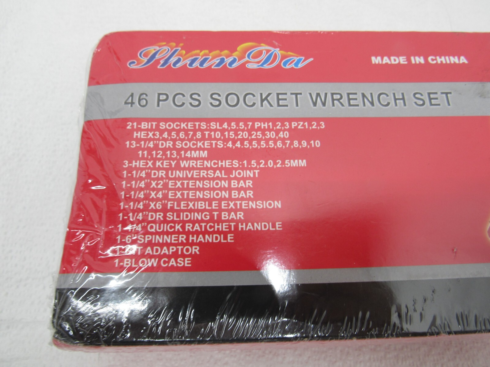 Phun Da 46 Piece Socket Wrench Set With Case