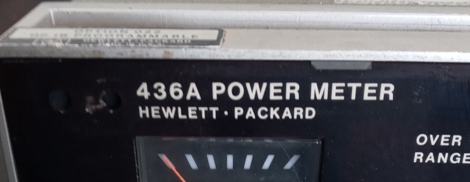 HP Hewlett Packard model 436A Power Meter