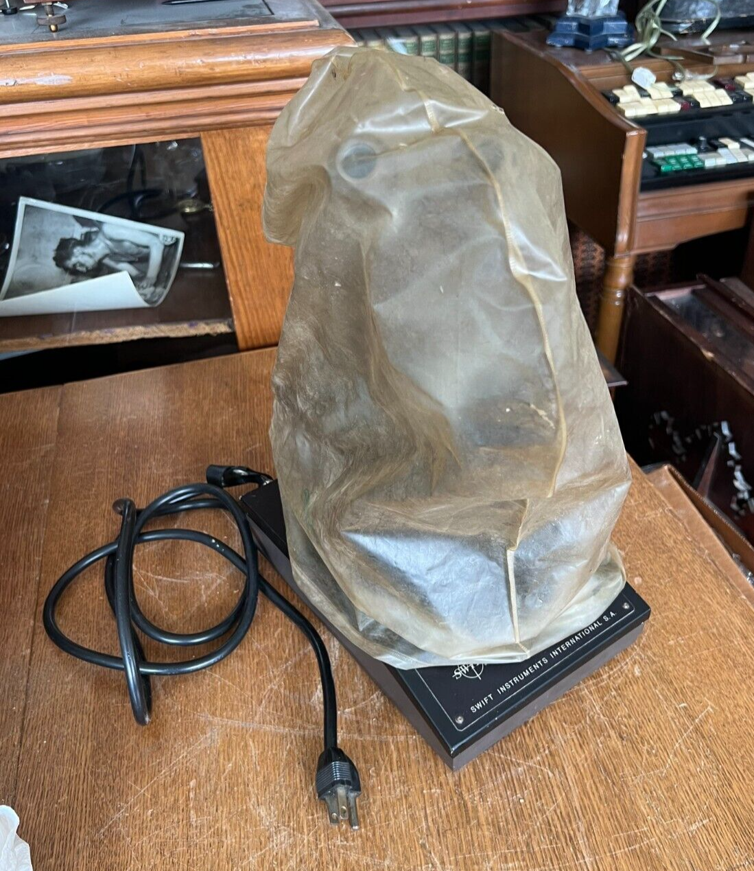 Vintage Swift No. 652415 Microscope with 4 Lenses