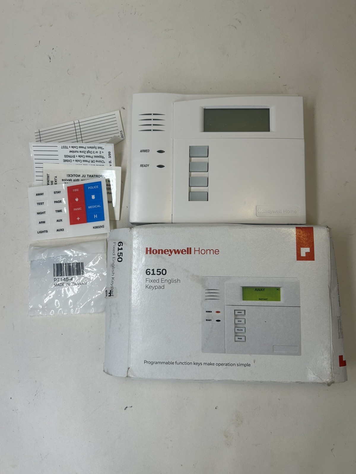 Honeywell Ademco 6150 Fixed English LCD Security Keypad