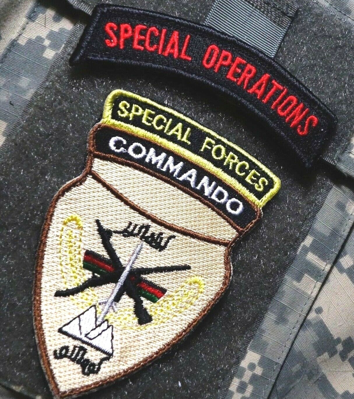 DASEH BASHER JSOC SFG ANA COMMANDO vêlkrö 2-PC SET: MARSOC RAIDERS + SP OPS TAB
