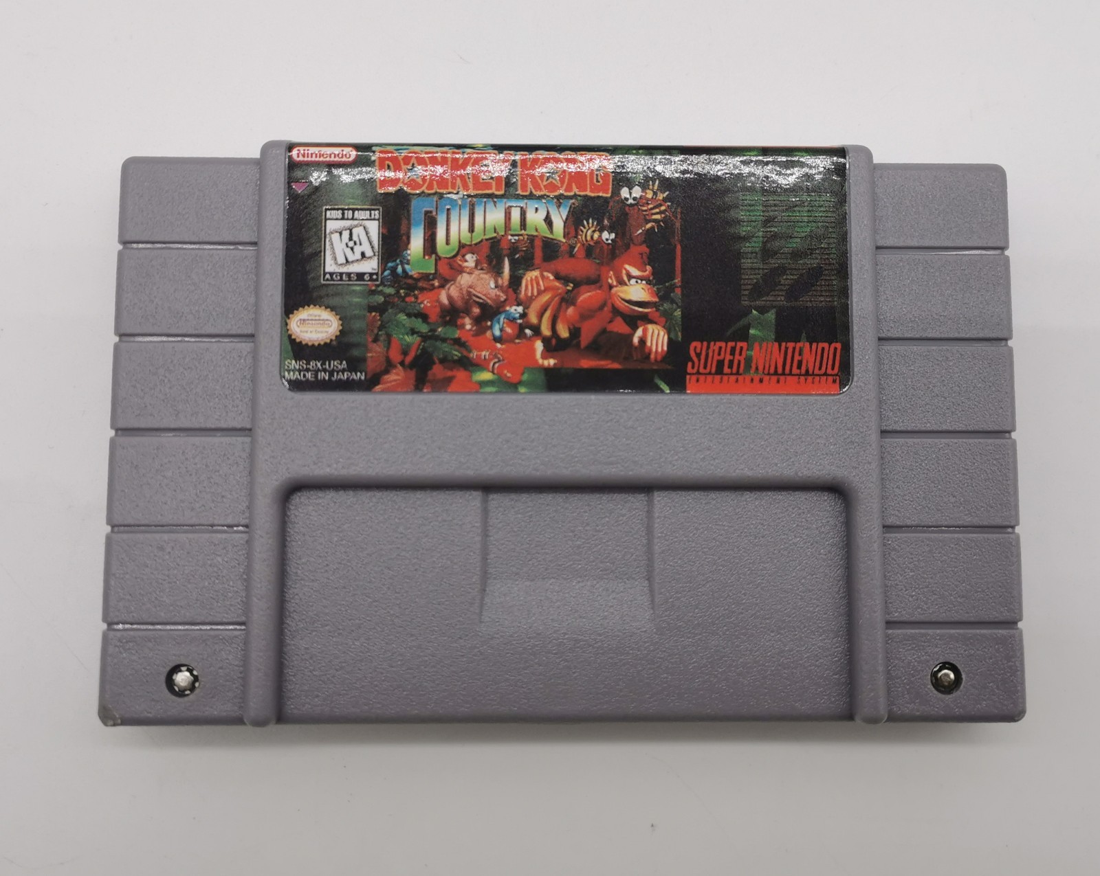 Donkey Kong Country Super Nintendo SNES Tested Working