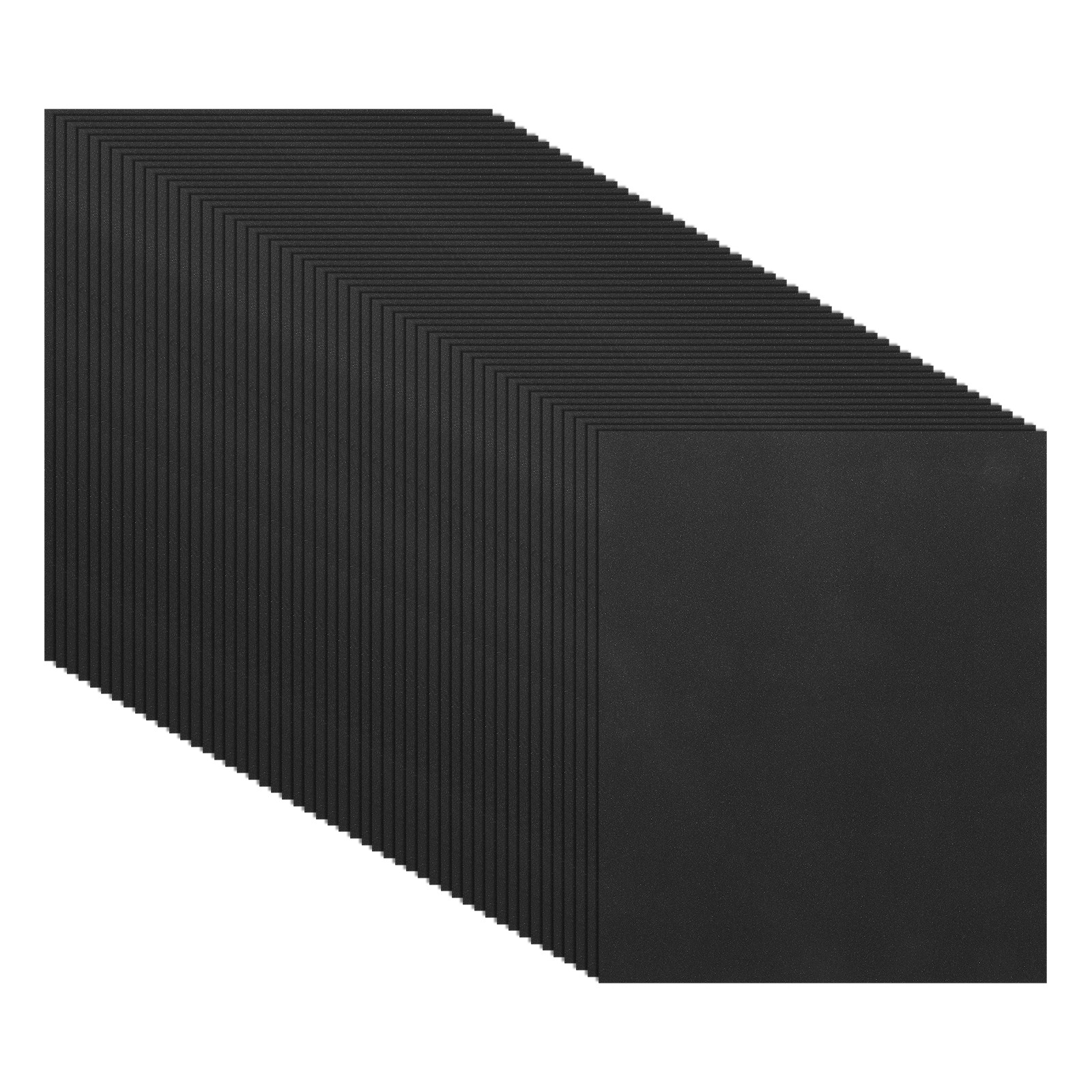 50 Pack 9" x 11" Sandpaper, 1200 Grit Sand Paper for Wood Furniture