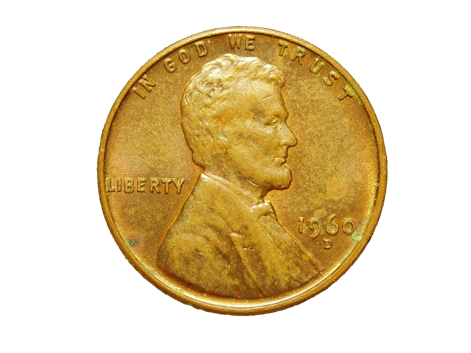 1960-D  SMALL DATE LINCOLN MEMORIAL CENT #5