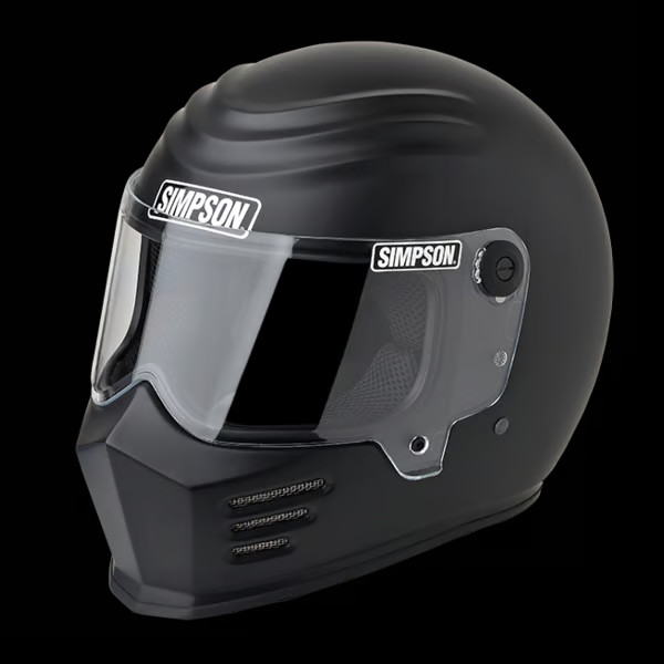 Simpson Motorcycle 28315XX8 Outlaw Bandit Motorcycle Helmet Adult XXL Matte