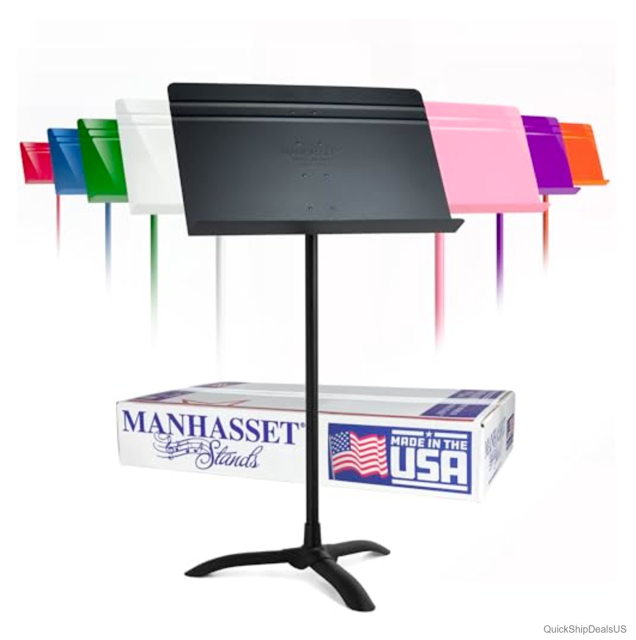 Music Stand Adjustable Height 26 to 48 Inch Heavy Duty Steel Aluminum Desk