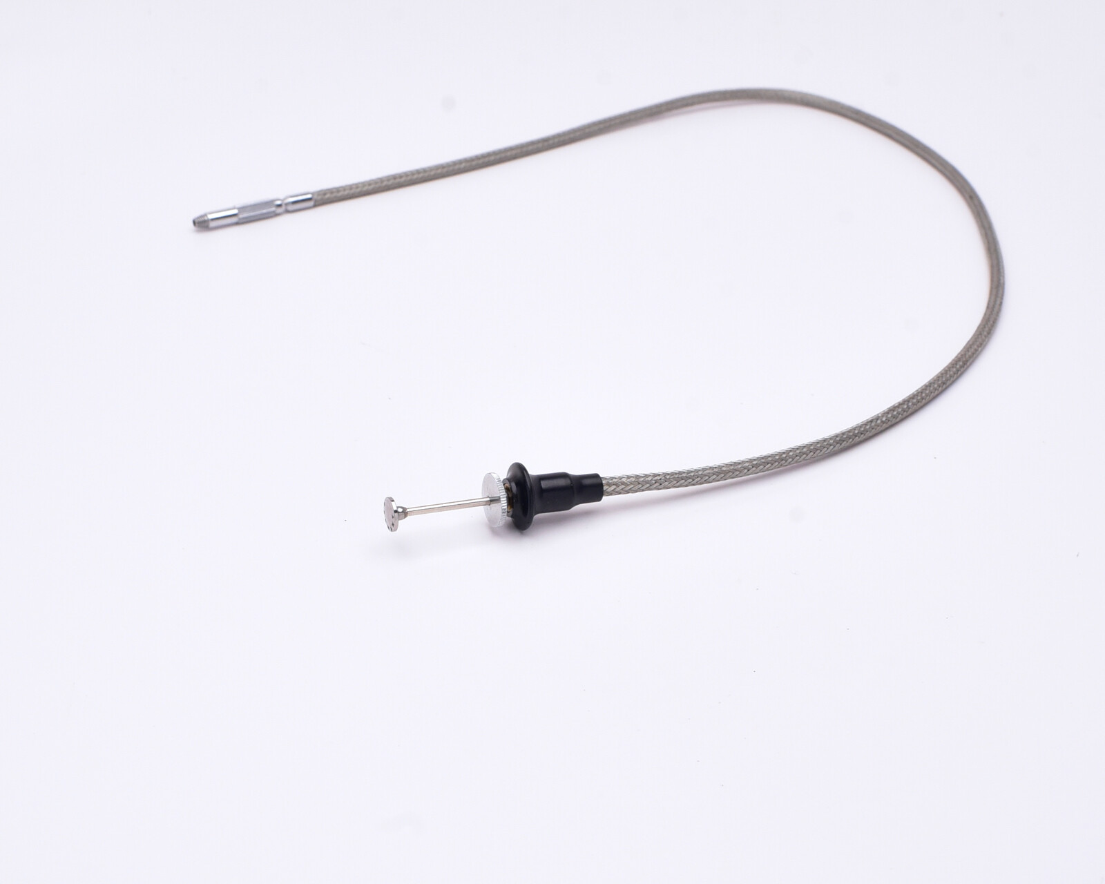 Unbranded 19.50" Silver Locking Shutter Release Cable Germany (#T1308)