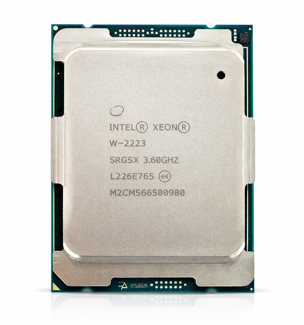 New Intel Xeon W-2223 3.60GHz Quad-Core 8.25MB LGA 2066 CPU  P/N:SRGSX