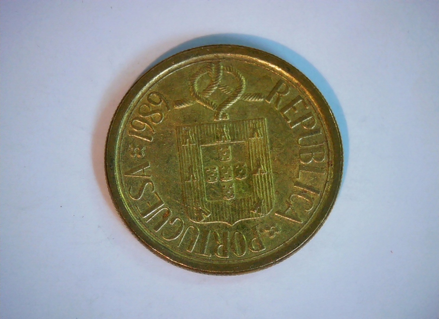 Portugal 1989 10 Escudos Coin