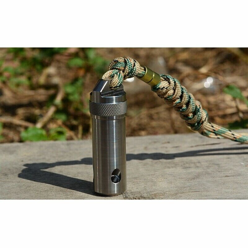 Throw Out Grappling Hook Capsule Waterproof Container Anchor Outdoor EDC Gift
