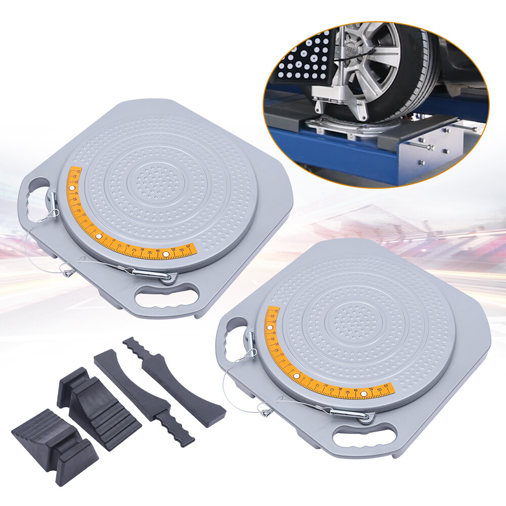 1 Pair Alignment Tool Alignment Turn Plates Car Front End Wheel Alignment Tools